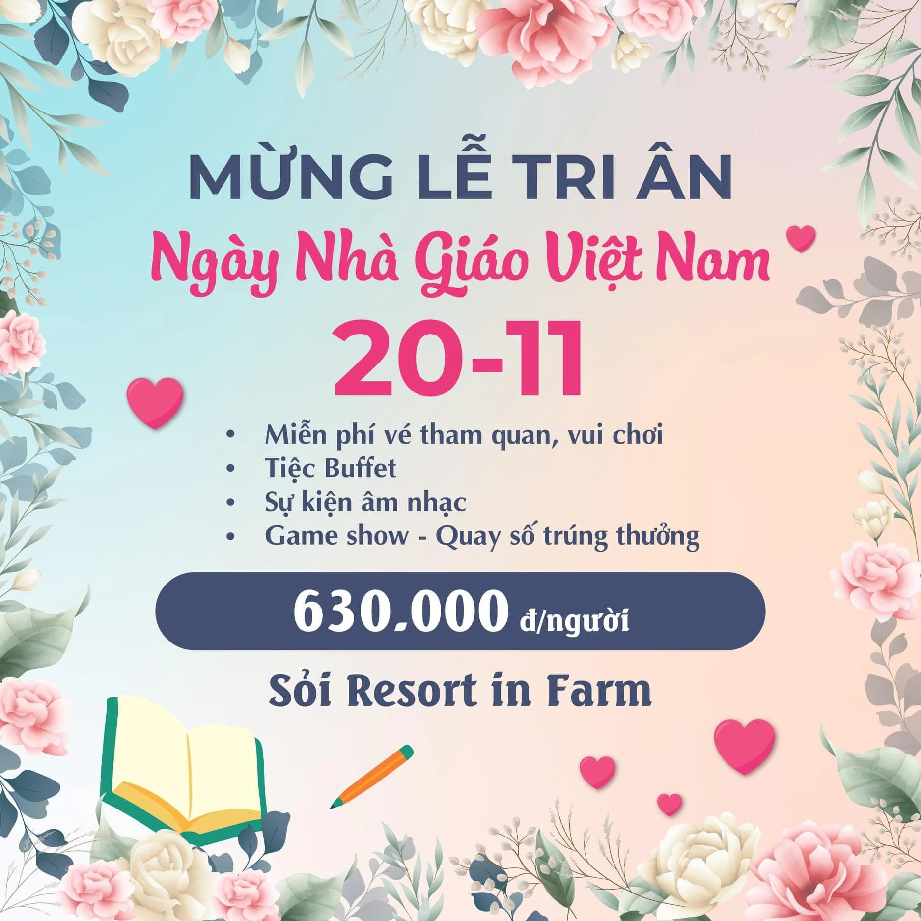 20.11 TRI ÂN NGÀY NHÀ GIÁO VIỆT NAM