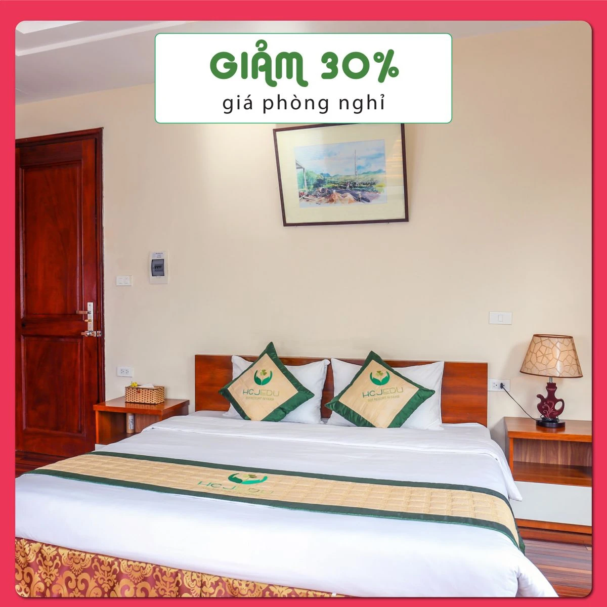 Giảm 30% giá phòng nghỉ tại Sỏi Resort in Farm