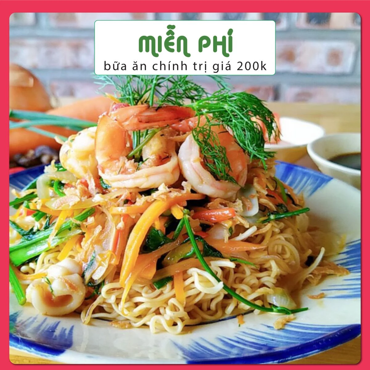 Miễn phí bữa ăn chính trị giá 200k tại Sỏi Resort in Farm