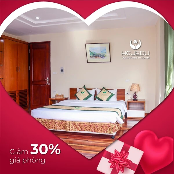 Valentine tại Sỏi Resort in Farm