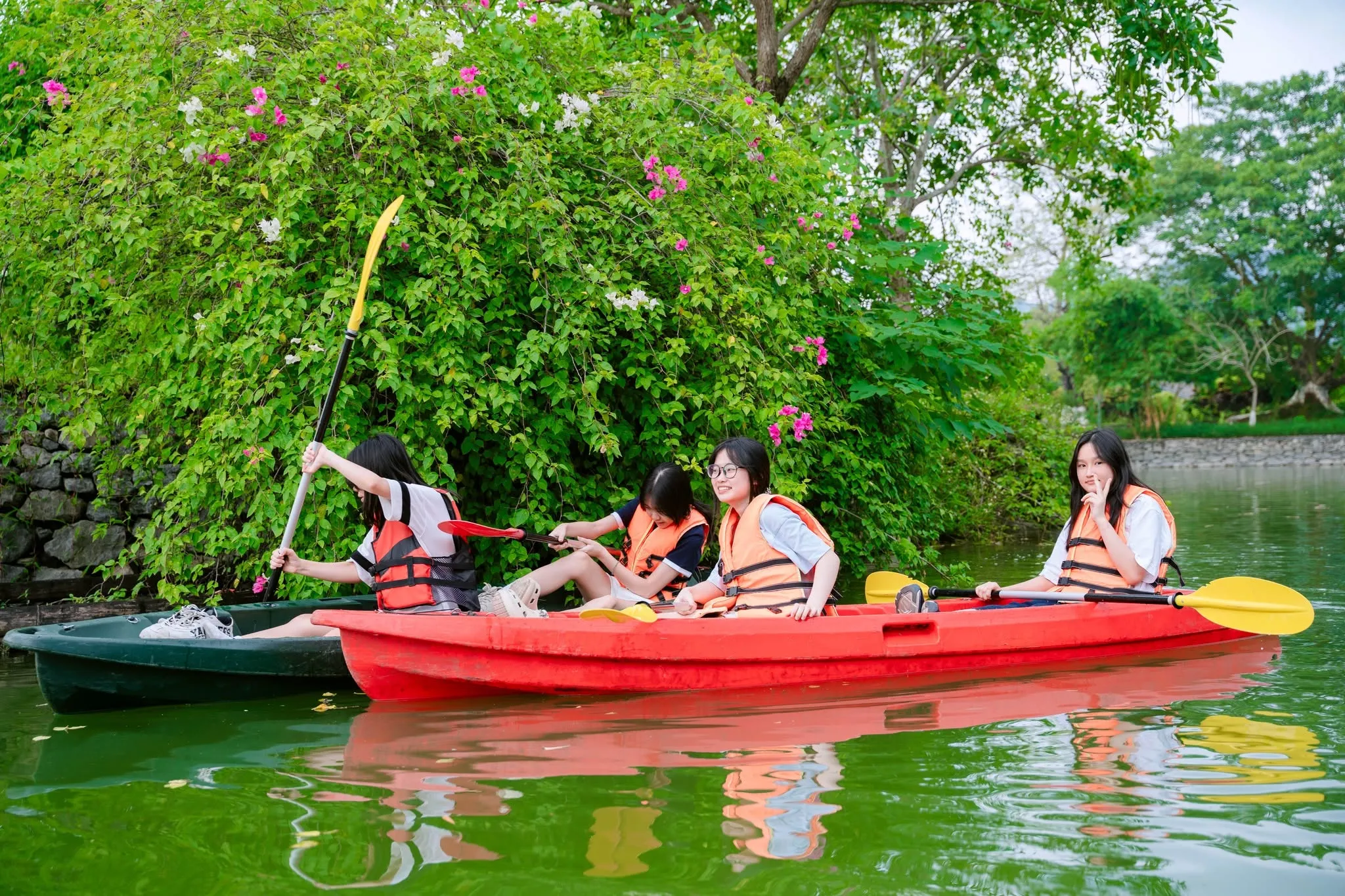 chèo thuyền kayak