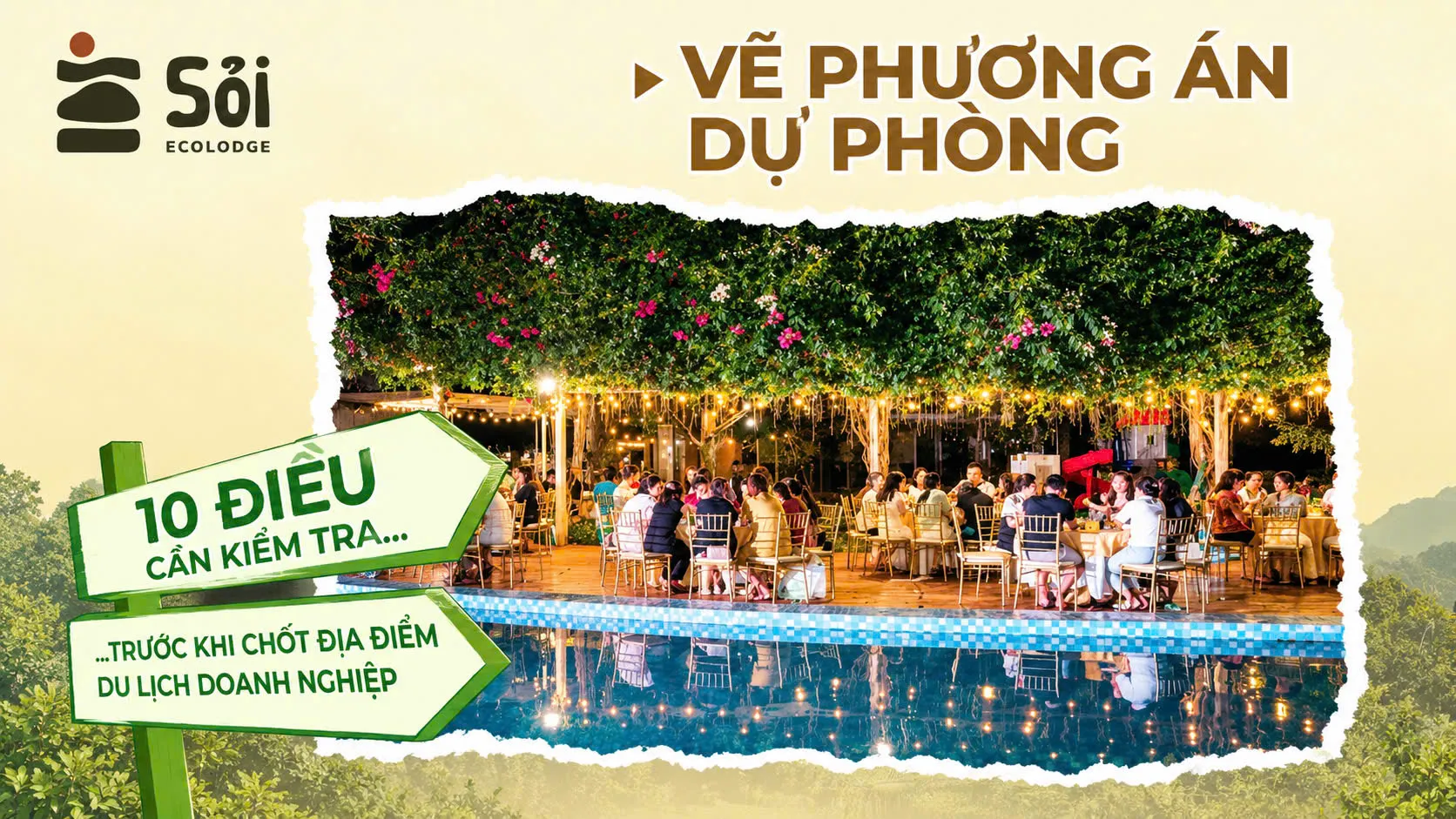 Vẽ phương án dự phòng