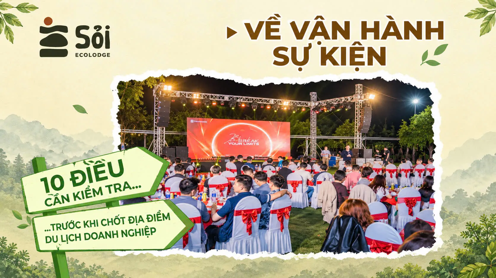 Về vận hành sự kiện